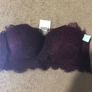 VS PINK STRAPLESS BRALETTE