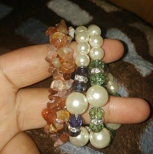 Bundle of 3 Stretch Bracelets