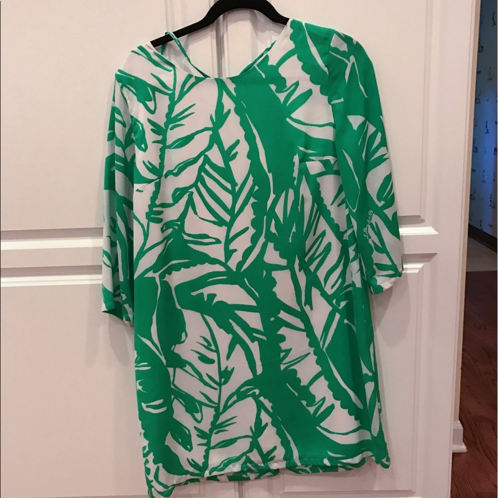 Lilly Pulitzer for target green leaf dress
