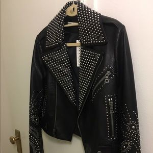 Brand New 100% Lamb Leather Jacket