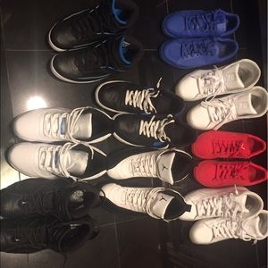 Used sneakers
