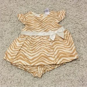 Animal print party dress