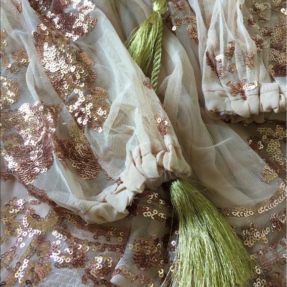 🔥Holiday bling fancy Sequined Mesh Romper shorts - Picture 3 of 6