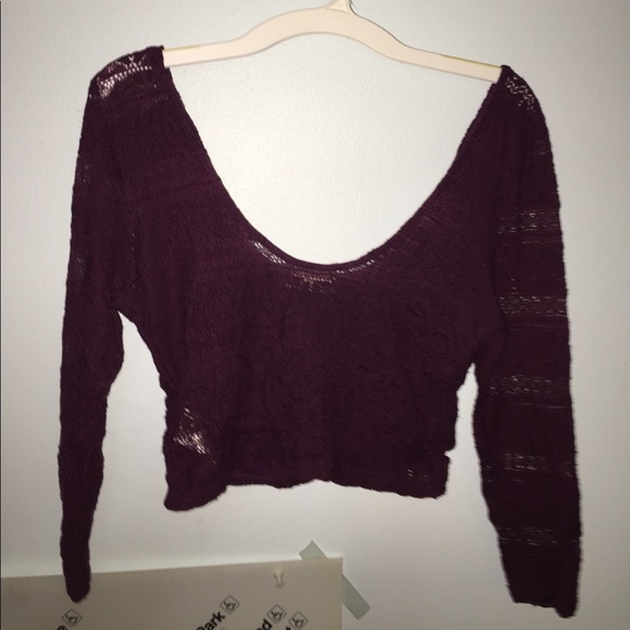 Urban outfitters long sleeve crop top - Picture 2 of 3