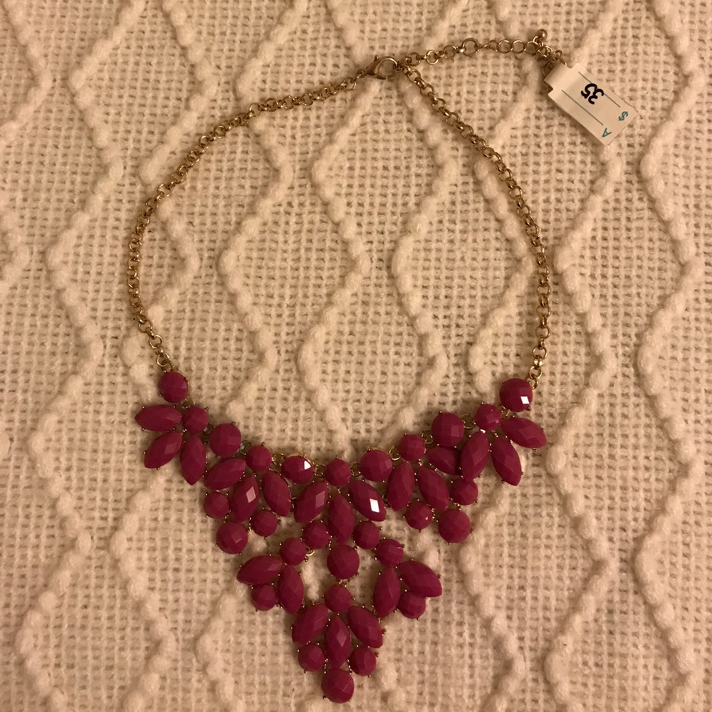Jeweled DeNovo statement necklace