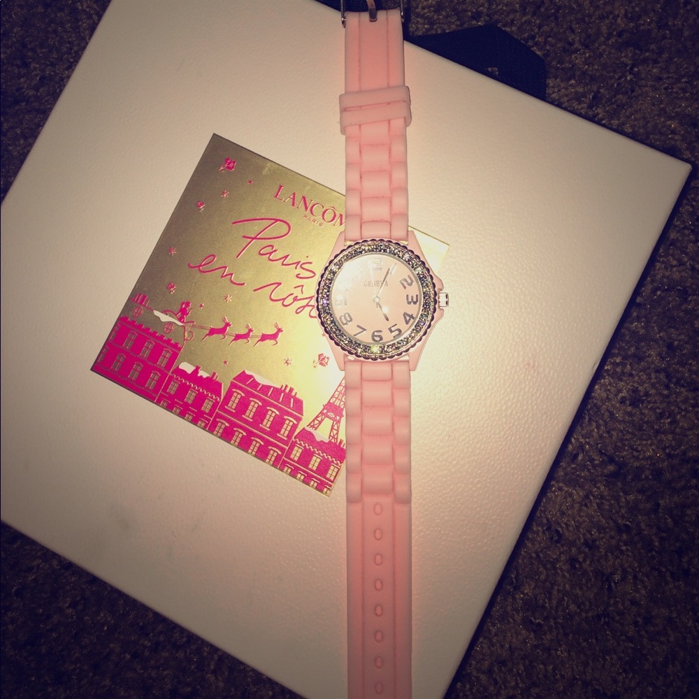 Pink watch