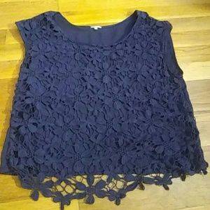 Charlotte Russe Crochet Top
