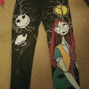 Xl  nightmare before Christmas leggings