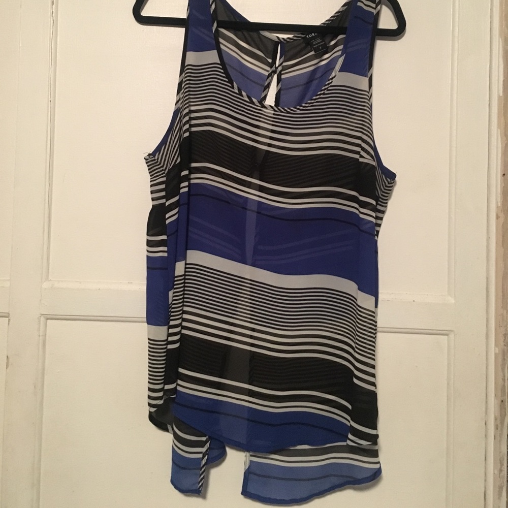 Final price drop Torrid sleeveless tunic