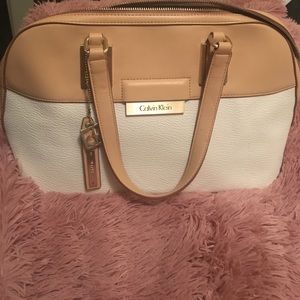 White Calvin Klein Bag