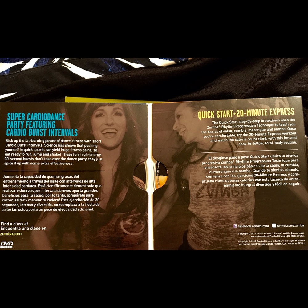 Zumba workout program/dvds - Picture 4 of 6