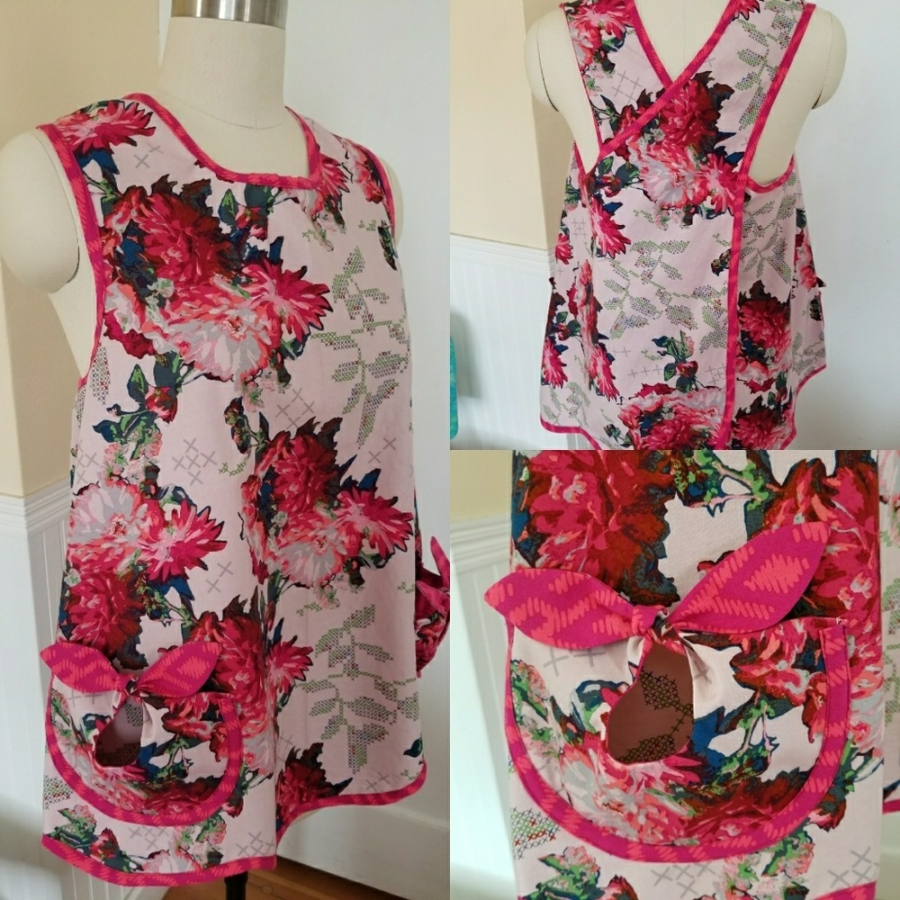 Handmade Custom Design Scalloped Apron