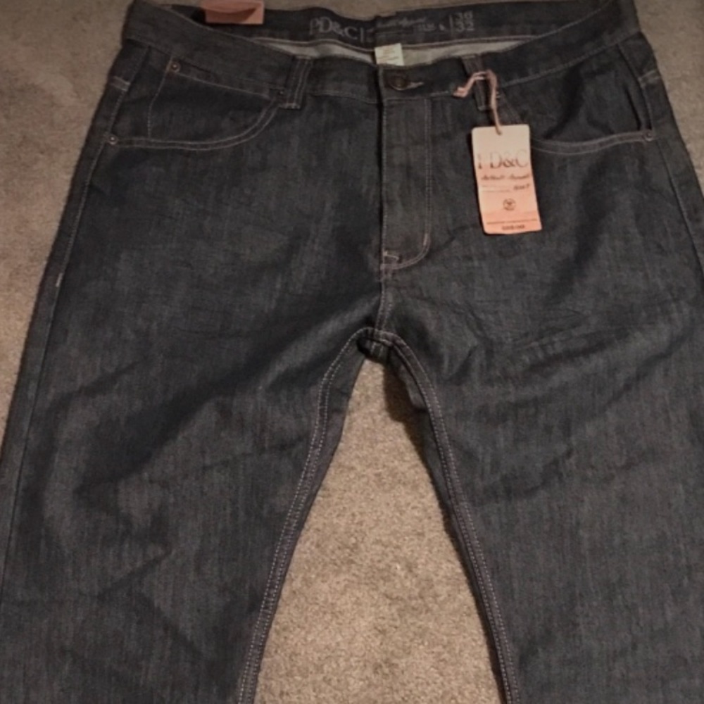 BRAND NEW PD&C Dark denim jeans