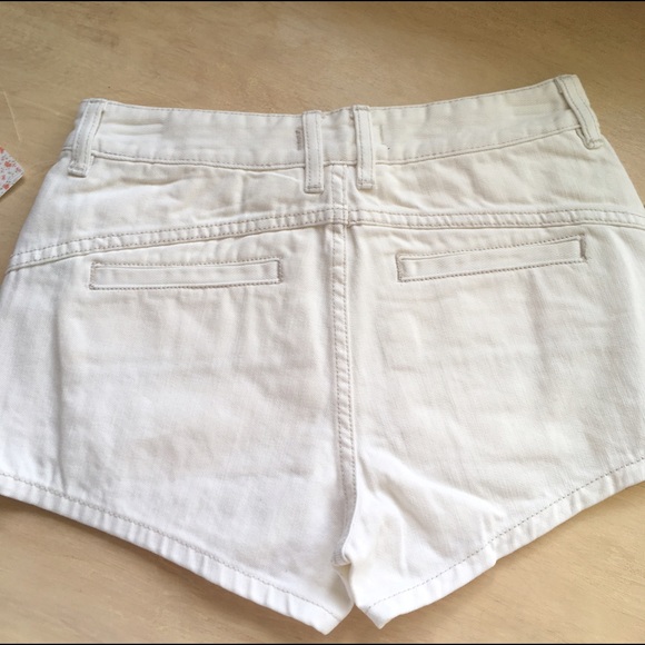 Free People high waist denim short - Picture 4 of 6