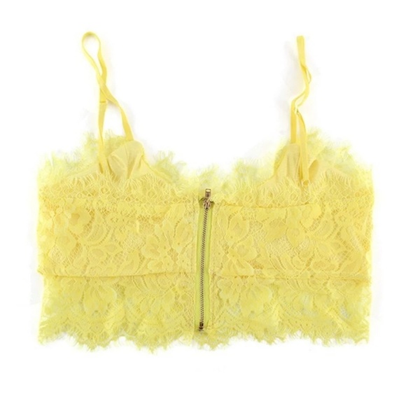 BOGO 50% OFF Pink/Black/White Lace Bralette - Picture 4 of 4