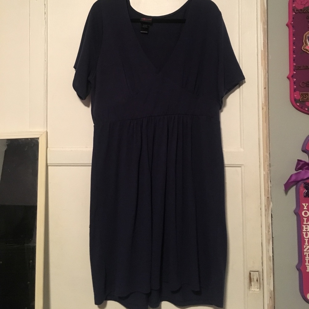 Final price drop Torrid blue dress