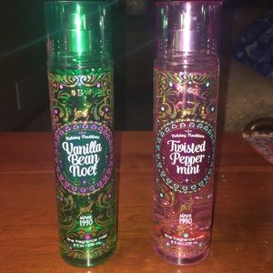 2 Seasonal Bath and Body Works fragrance mist
