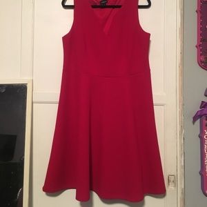 Torrid red sleeveless dress