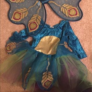 Gymboree peacock Halloween costume