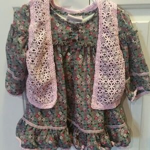 Floral Baby Dress 24 mos.