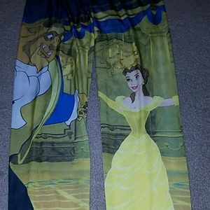 Xl hot topic beauty and the beast leggings