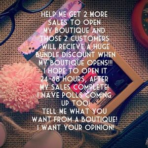 Help Me Get 2 More Sales You'll Get Huge Discount!