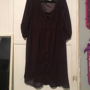 Final price Torrid animal print dress