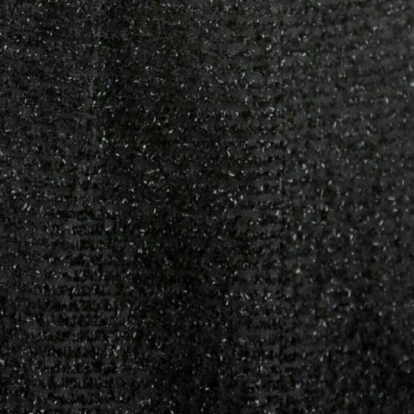 Ann Taylor Glitter black mini skirt - Picture 4 of 4