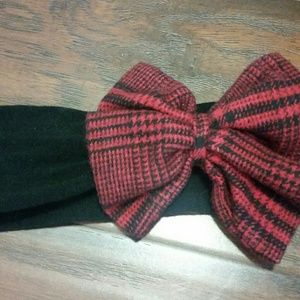 Big plaid bow