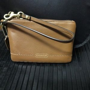 Coach small wristlet