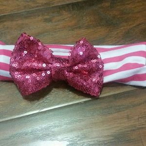 Large Pink Bow