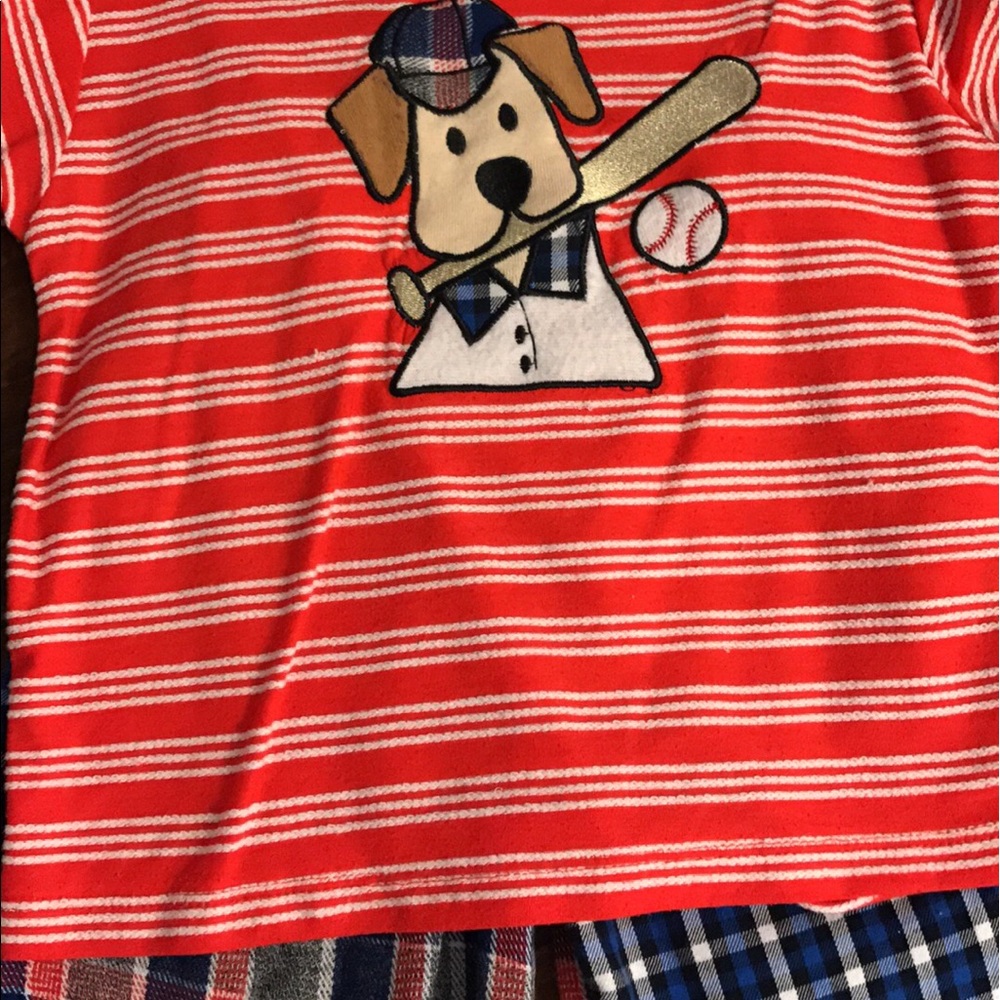 Cach cach baseball boys boutique outfit 4