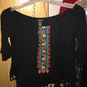Rue 21 off the shoulder top