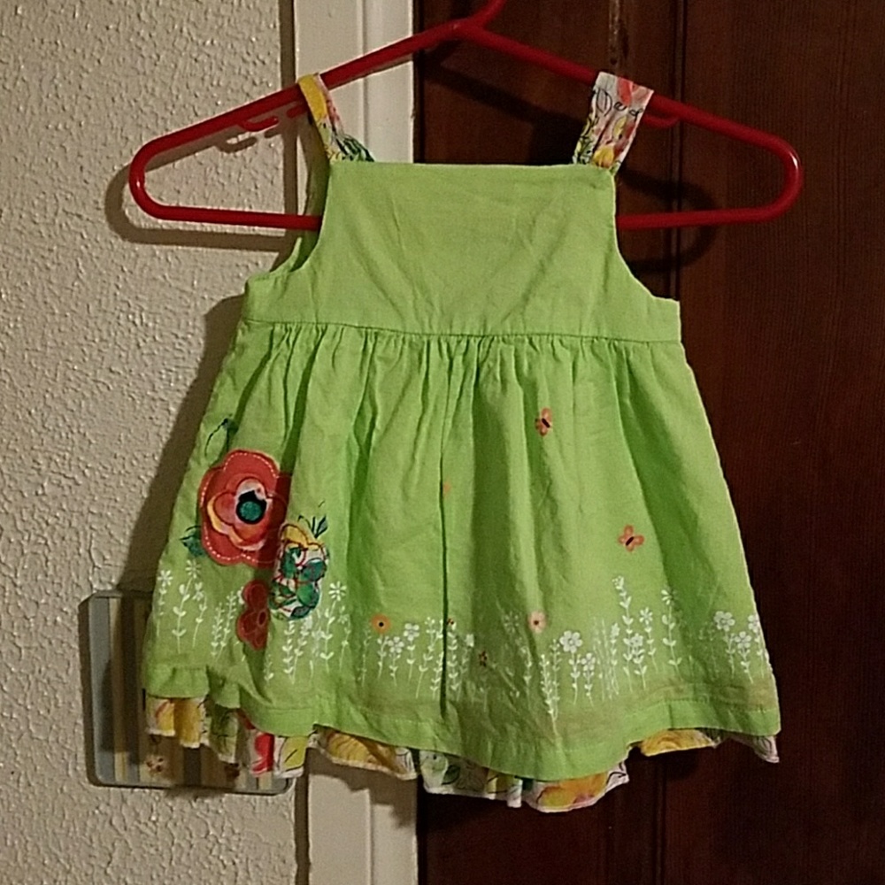 Summer dress with spaghetti straps