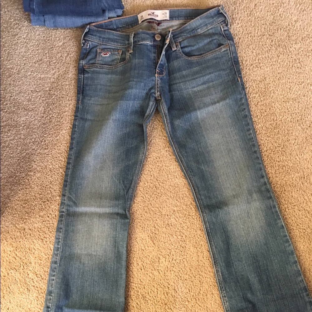 Hollister boot cut jeans size 3R