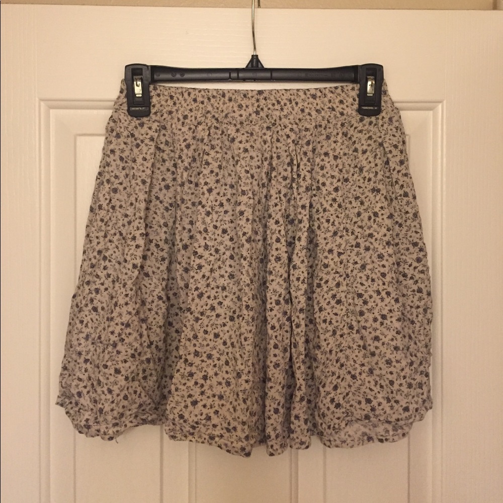 Brandy Melville floral skirt