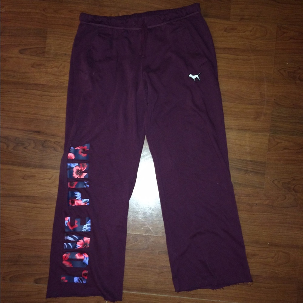 🎉SOLD🎉 Vs Pink boyfriend sweatpants