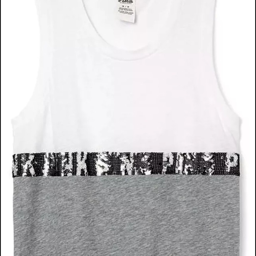 Victorias Secret Pink Muscle Tank New