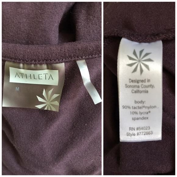ATHLETA Faux Wrap Dress Athleisure Soft Stretchy - Picture 7 of 8