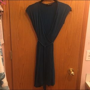 41HAWTHORN deep teal wrap dress NEVER BEEN WORN