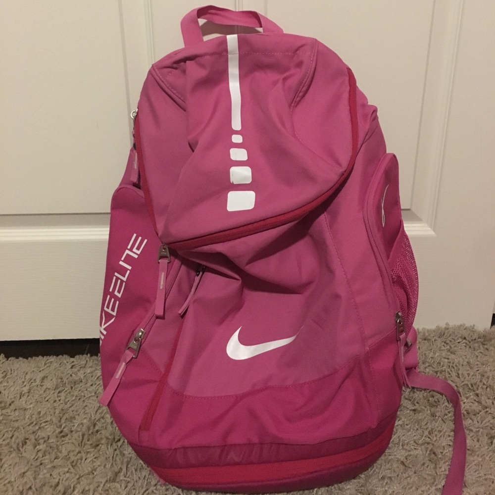 Pink Nike Elite Backpack