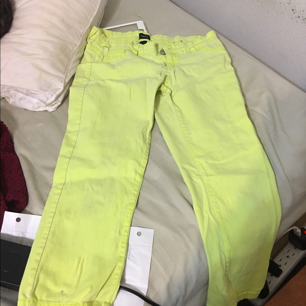 Neon Capris