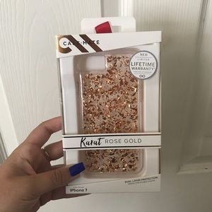 Case-Mate karat rose gold iphone 7 case