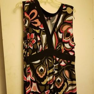 Sleeveless Floral Maxi