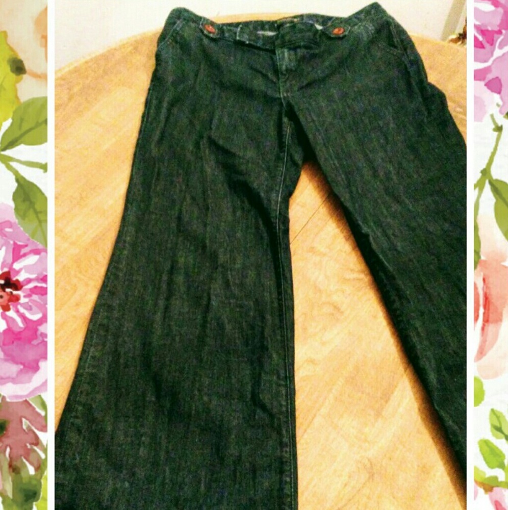Banana Republic 60s bell bottom jeans 10s