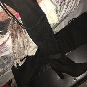 Over the knee boots, not SW, used for exposure