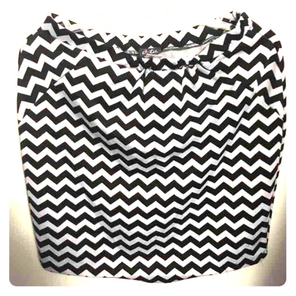 Striped Mini Skirt