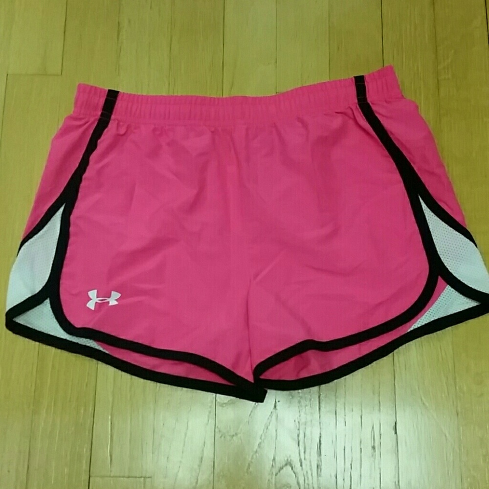 Under Armour Bright Pink Athletic shorts