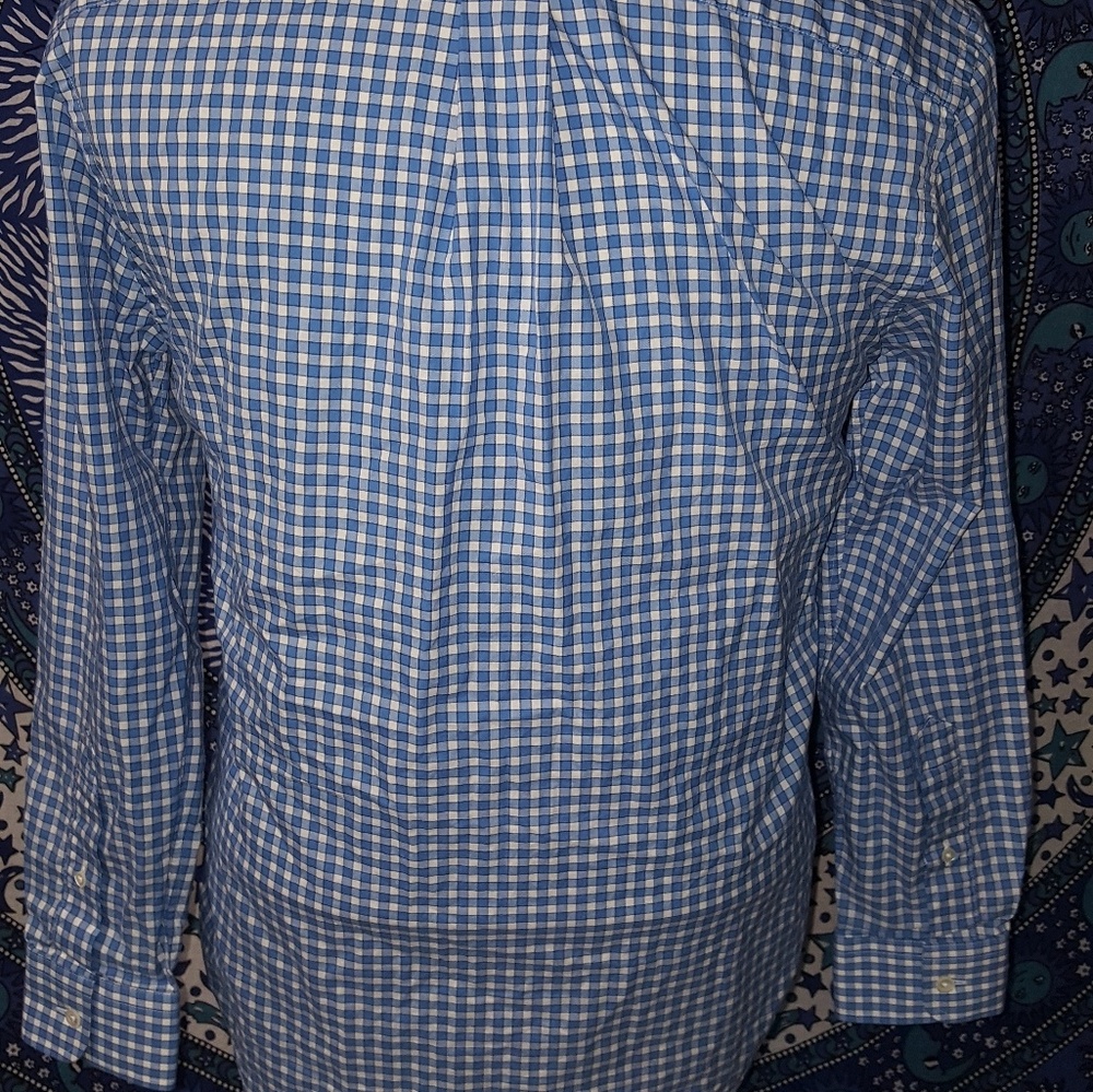 Vineyard Vines Cooper Blue Plaid Whale Shirt - Picture 3 of 3