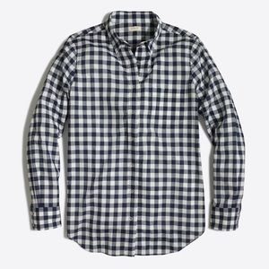 J. Crew Checkered Button Down Shirt
